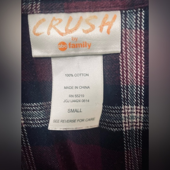 Plaid Purple & black form-giving, comfortable Cotton dress. SMALL. 3 pockets! - Picture 4 of 4